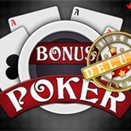 Bonus Poker Deluxe - 3 Hands slot visual from RTG (Reel Time Gaming) available on neonvegaskasino.com