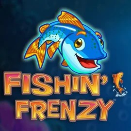 Fishin Frenzy slot logo by Blueprint Gaming at NeonVegas CasinoFishin Frenzy
