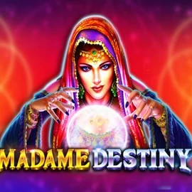 Madame Destiny slot logo by Pragmatic Play at NeonVegas Casino
