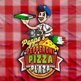 Peppe’s Pepperoni Pizza Plaza slot visual from Pragmatic Play available on neonvegaskasino.com